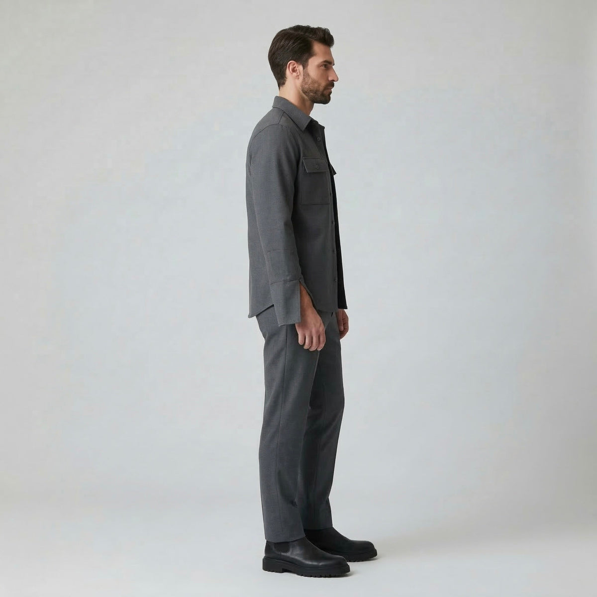 Men's Structured Utility Jacket