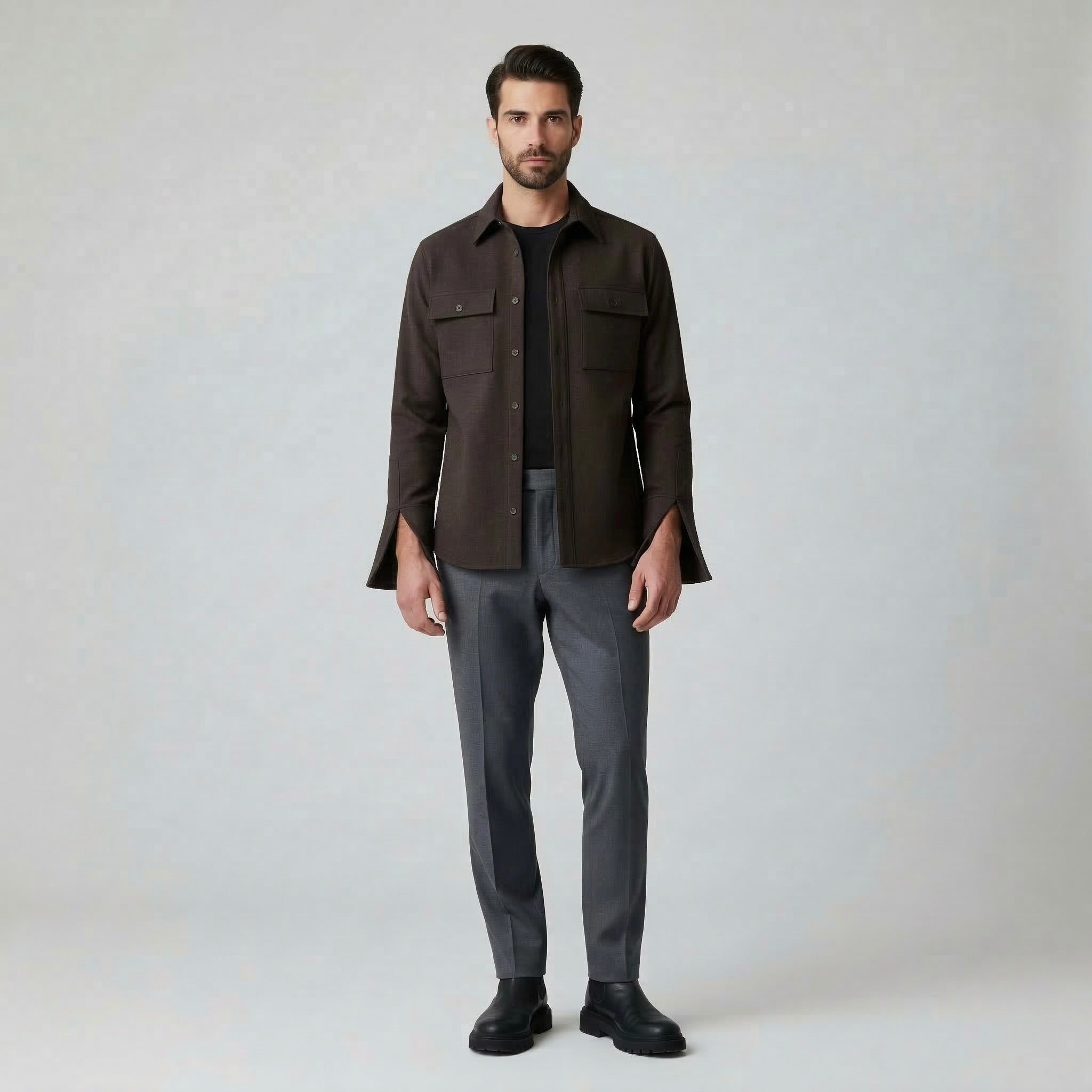 Men's Structured Utility Jacket