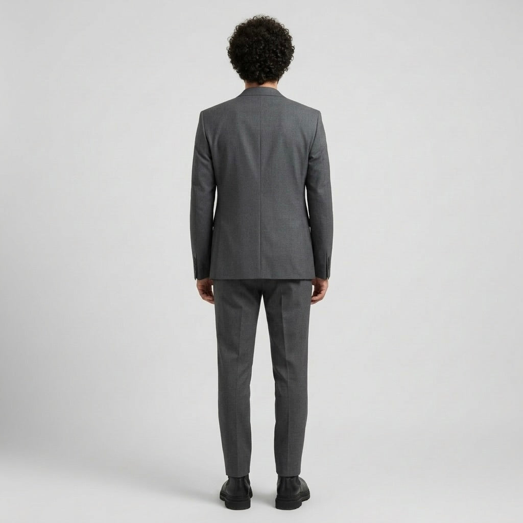 Men's Single-Button Suit Blazer