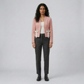 Women's Ribbon-Accent Cropped Jacket