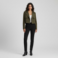 Women's Cropped Utility Jacket