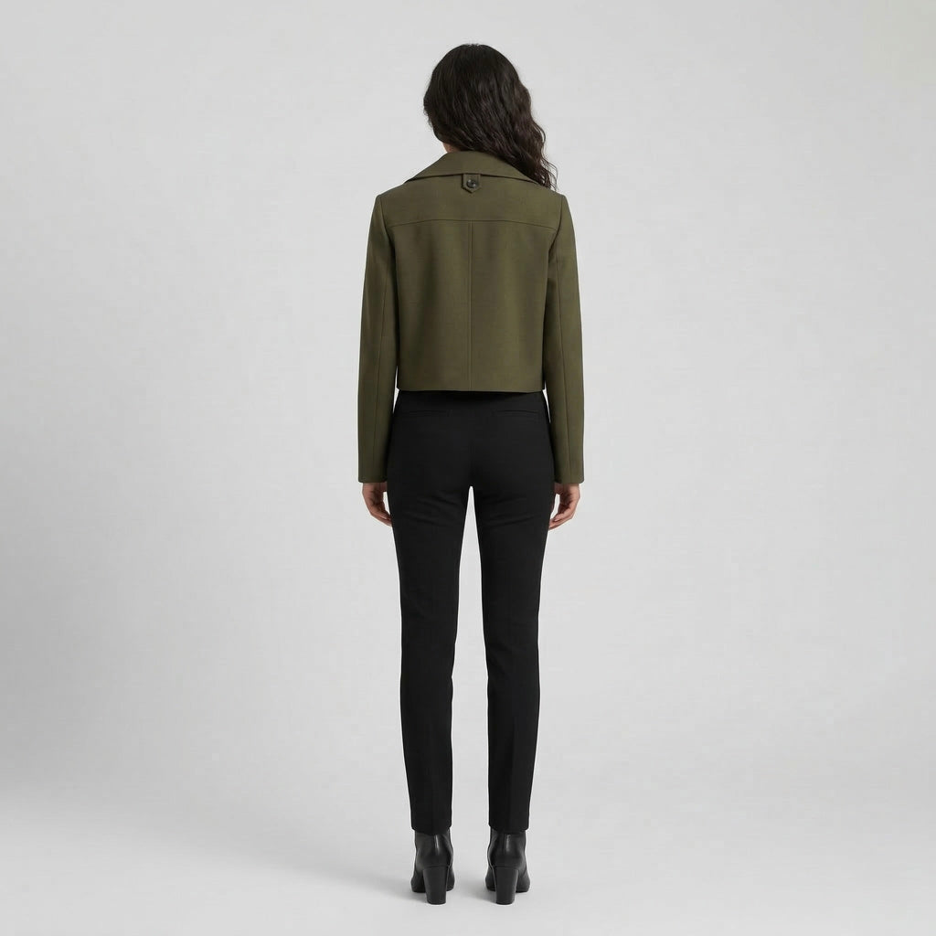 Women's Cropped Utility Jacket