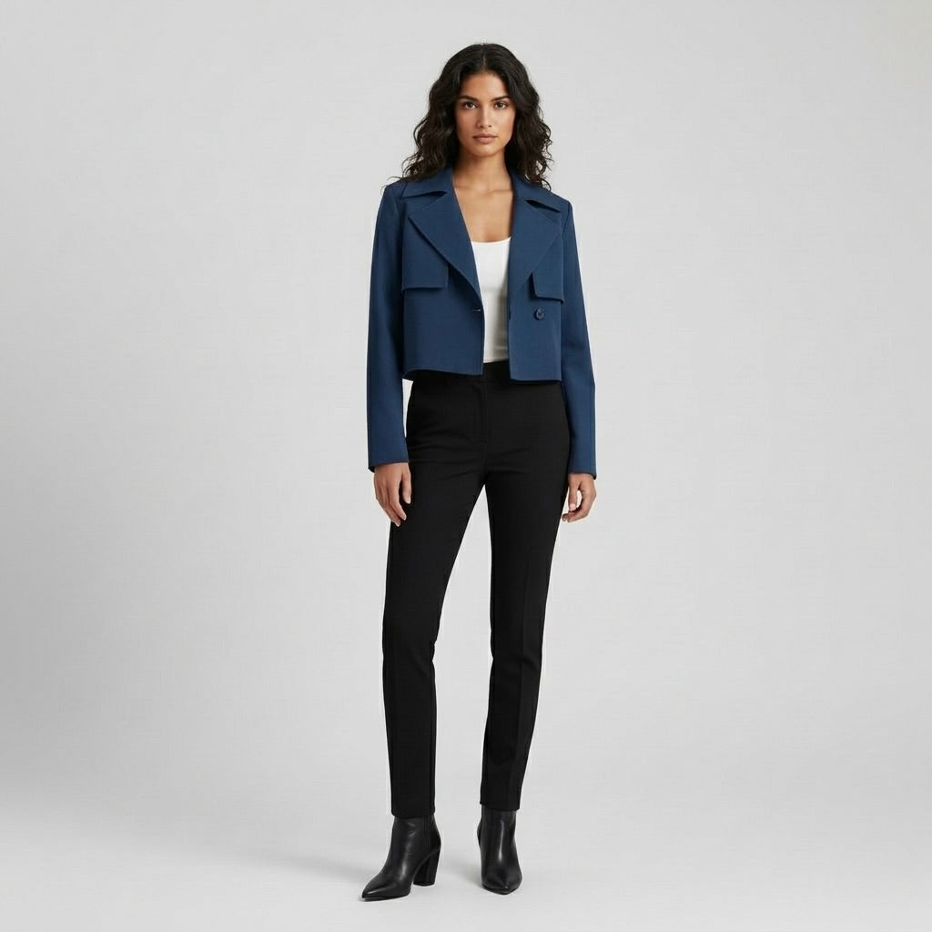 Women's Cropped Utility Jacket