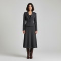 Women's Tailored Jacket & A-Line Skirt Set