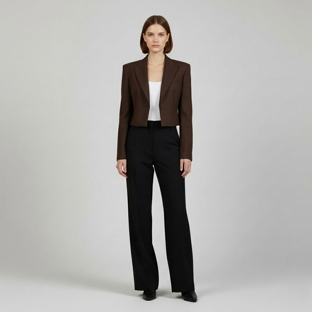 Women's Refined Cropped Blazer