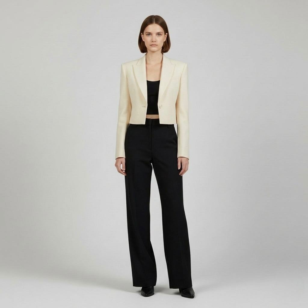 Women's Refined Cropped Blazer