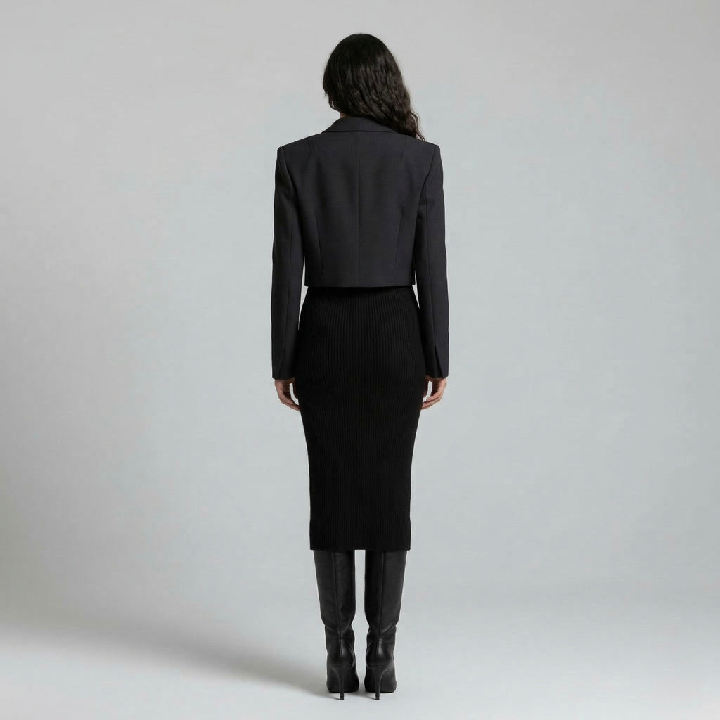 Women's Classic Cropped Blazer